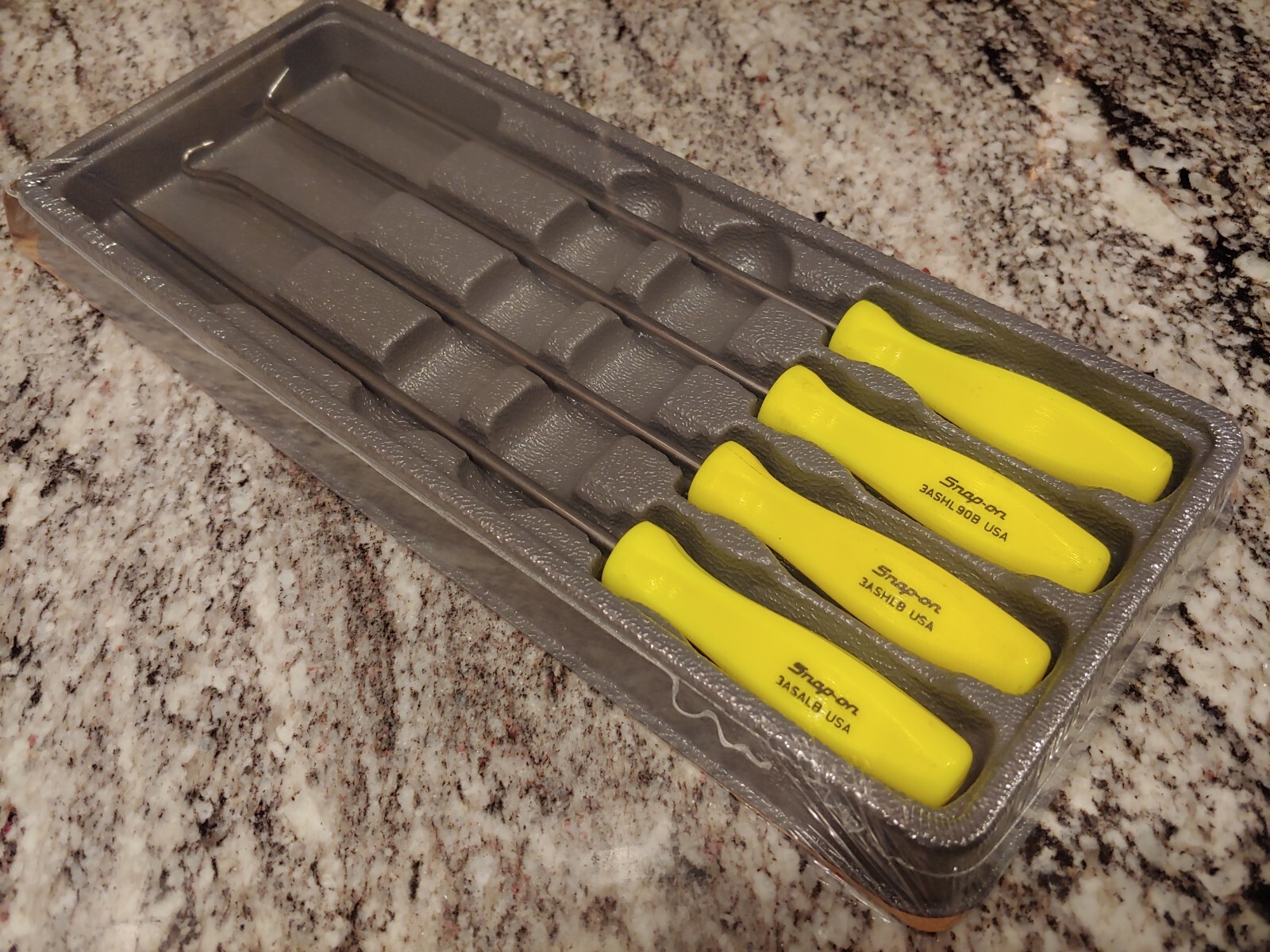 Snapon Tools 4pc Hard Handle Long Mini Pick Set SEALED – HI VIZ