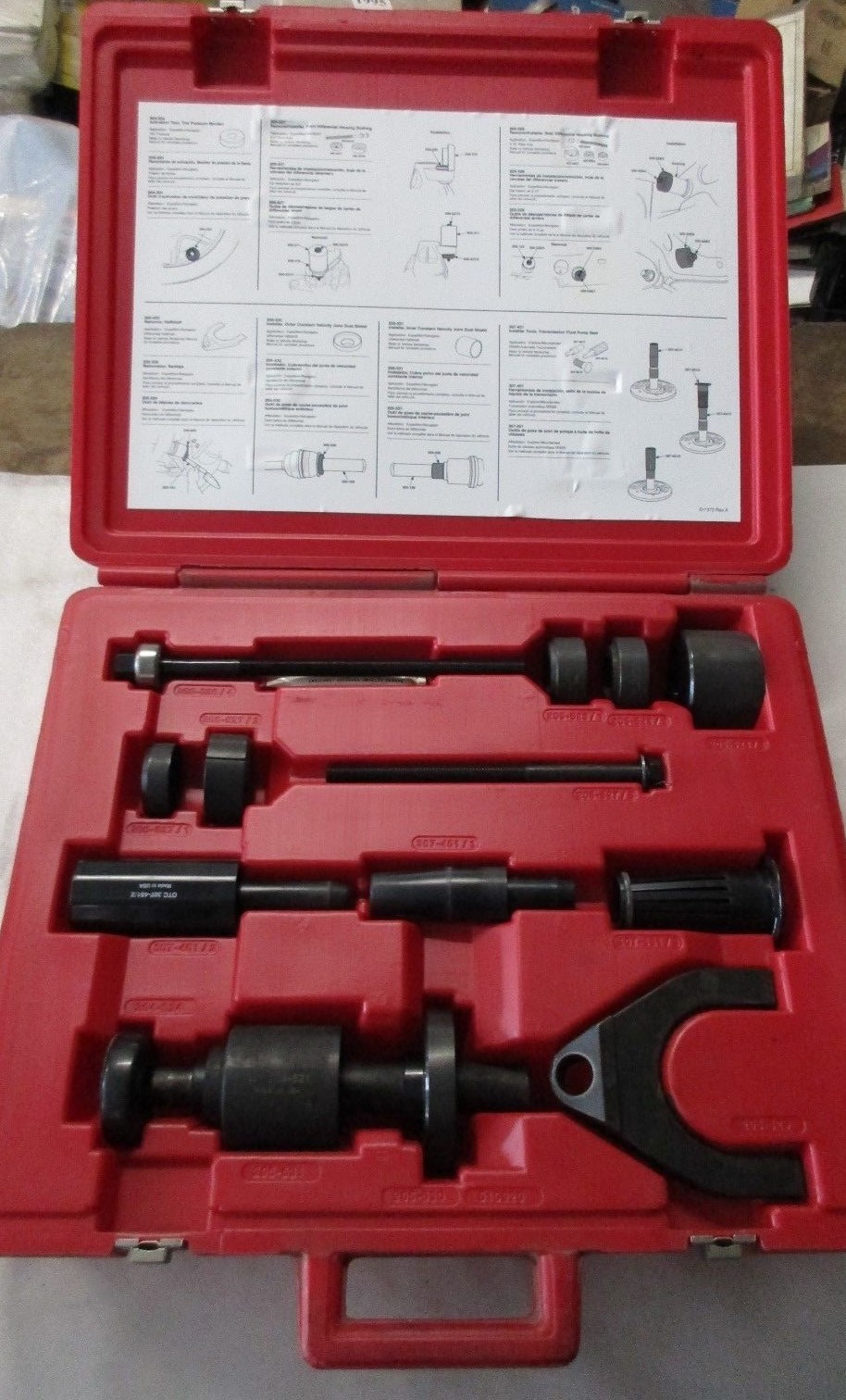 FORD ROTUNDA OTC TOOL TKIT-2002D-FLM ESSENTIAL SERVICE TOOLS SET