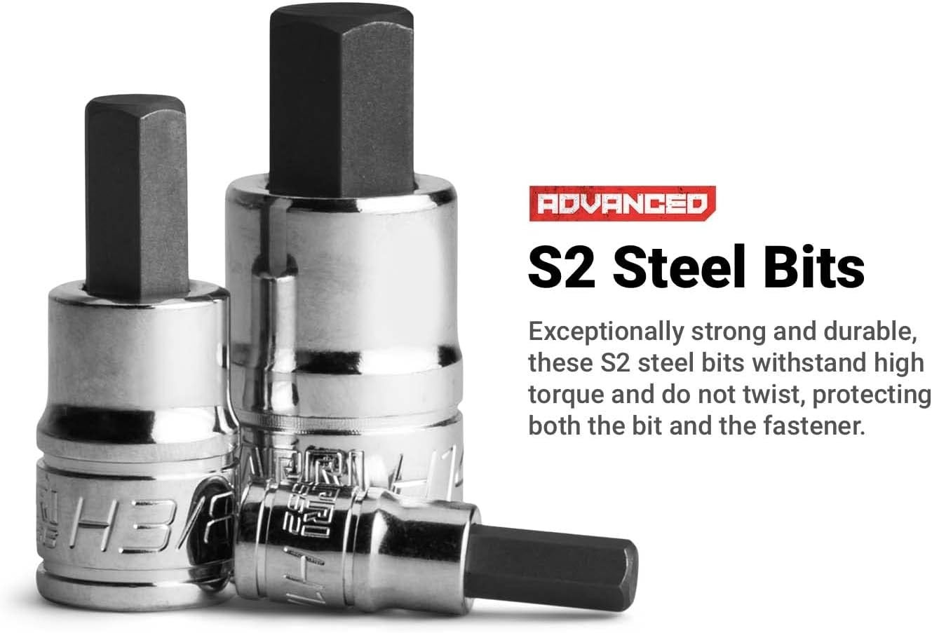 S2 Steel 2.5 mm Hex Bit Socket 1/4 Inch Drive – Ultimate Performance Tool