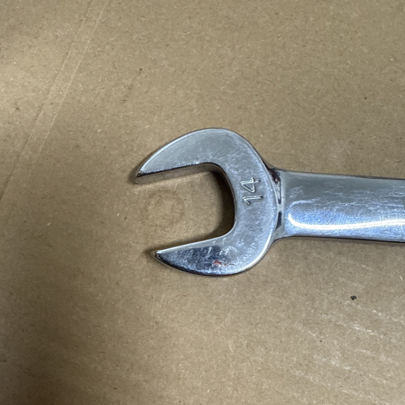 Snap-on 14mm x 15mm Double Open End Wrench VOM1415 USA VOM 1415