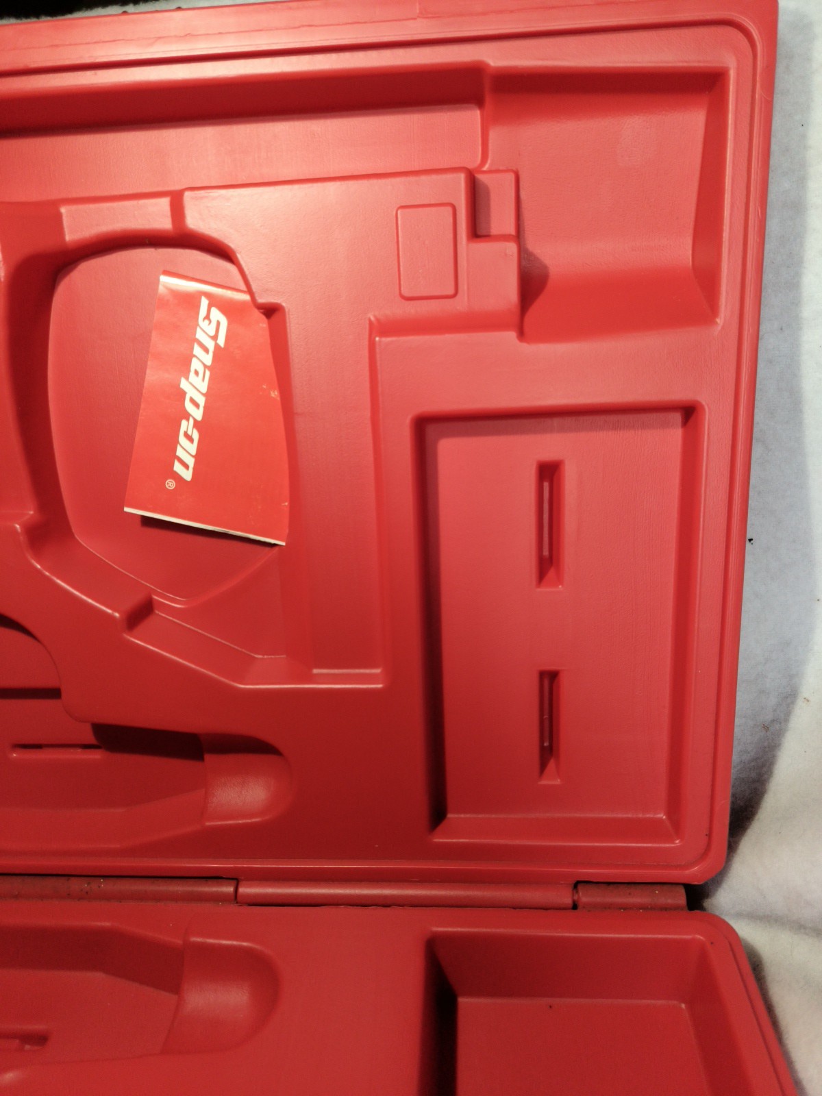 Snap-On Cordless Power Tools Case, PB123 EMPTY Case ONLY