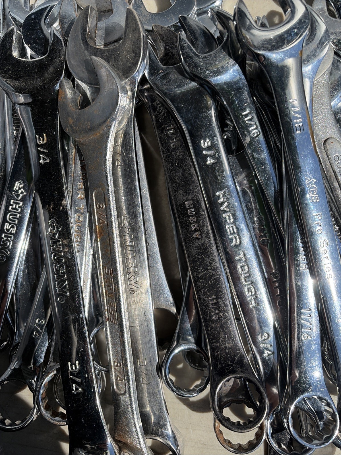Mixed Lot of 41 Metric Open End Wrenches Wrench