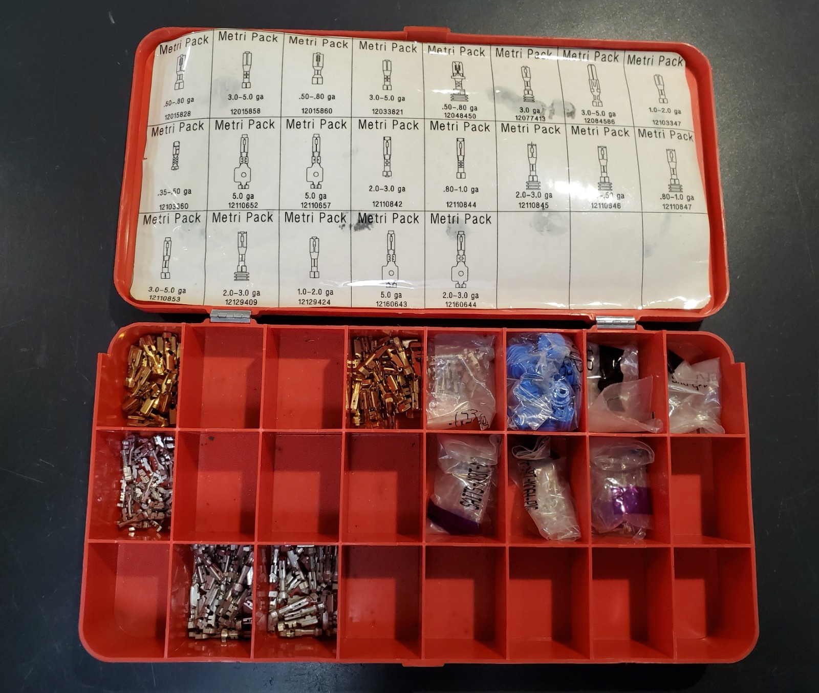Miscellaneous Terminal Tray(contains partial J-38125-Tray 4 and others pictured)