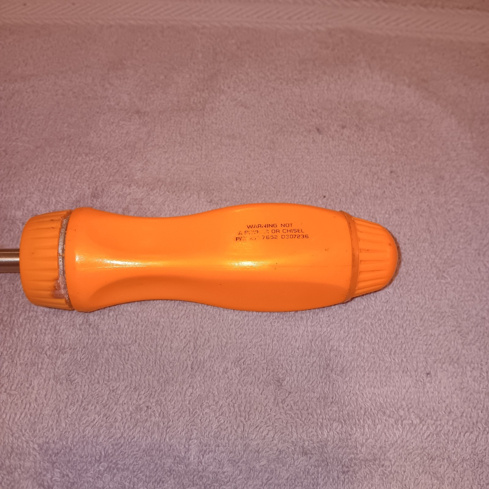Snap-On Ratcheting Screwdriver (Orange) NO BITS