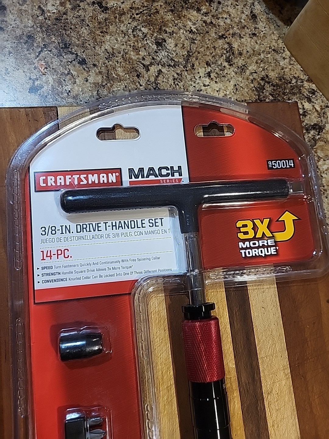 Craftsman Mach Series 3/8” T-Handle Driver and Bit Set 50014. NOS! 🔥