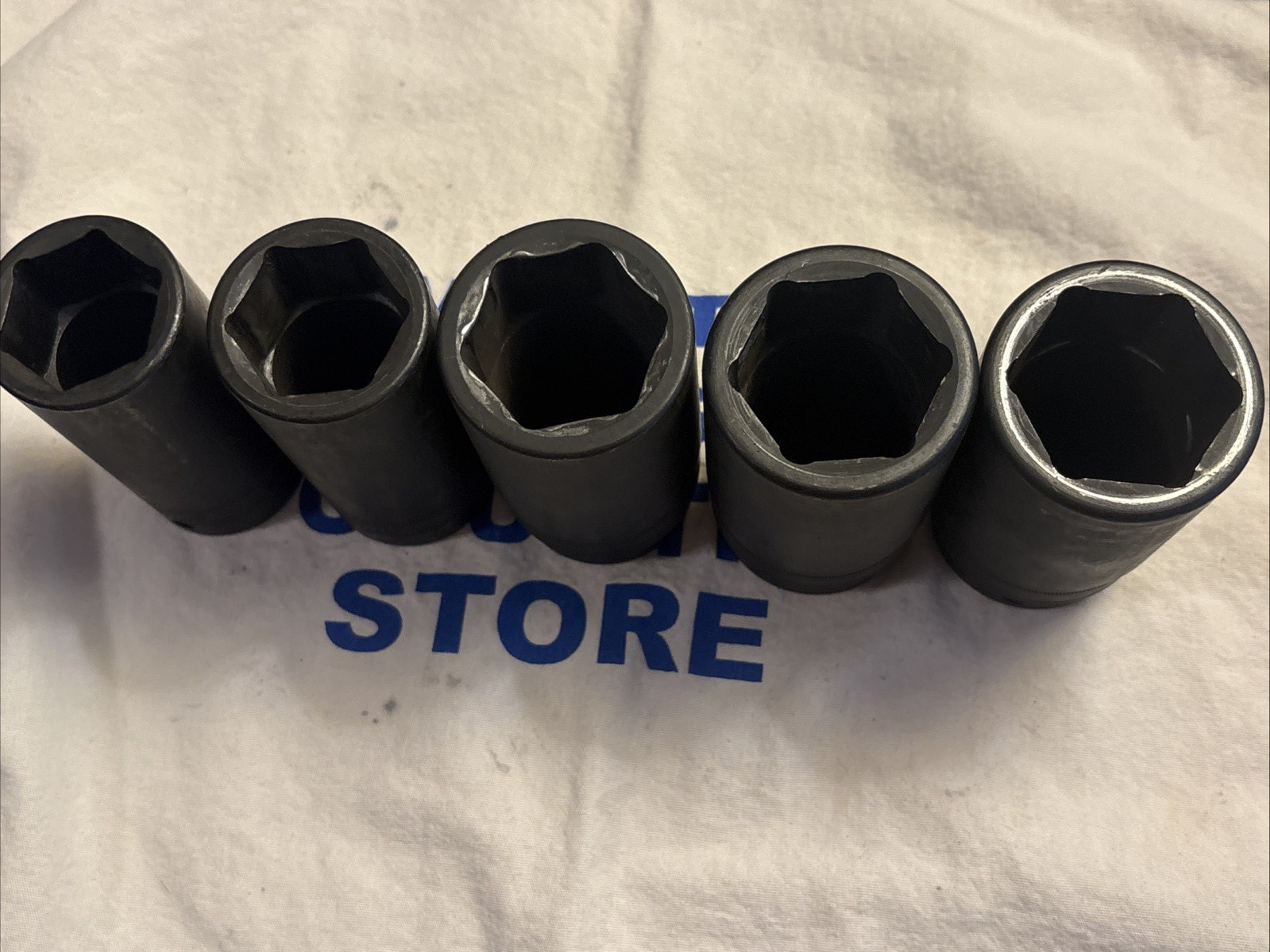 Snap-on 1/2″ Drive 5pc 6pt Metric Deep Impact Set (29-30, 34-36 mm) 305SIMMY