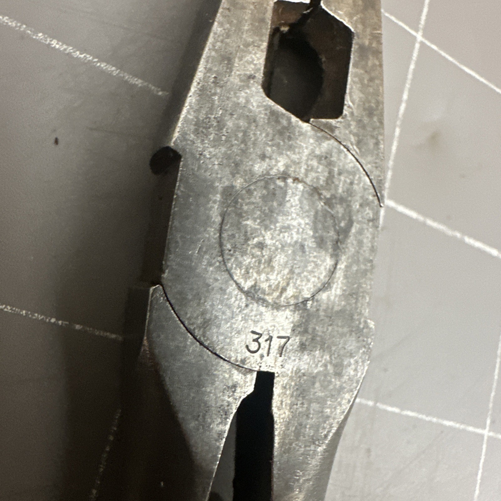 Channellock 317 8-inch Long Nose Pliers with Side Cutter Made In USA