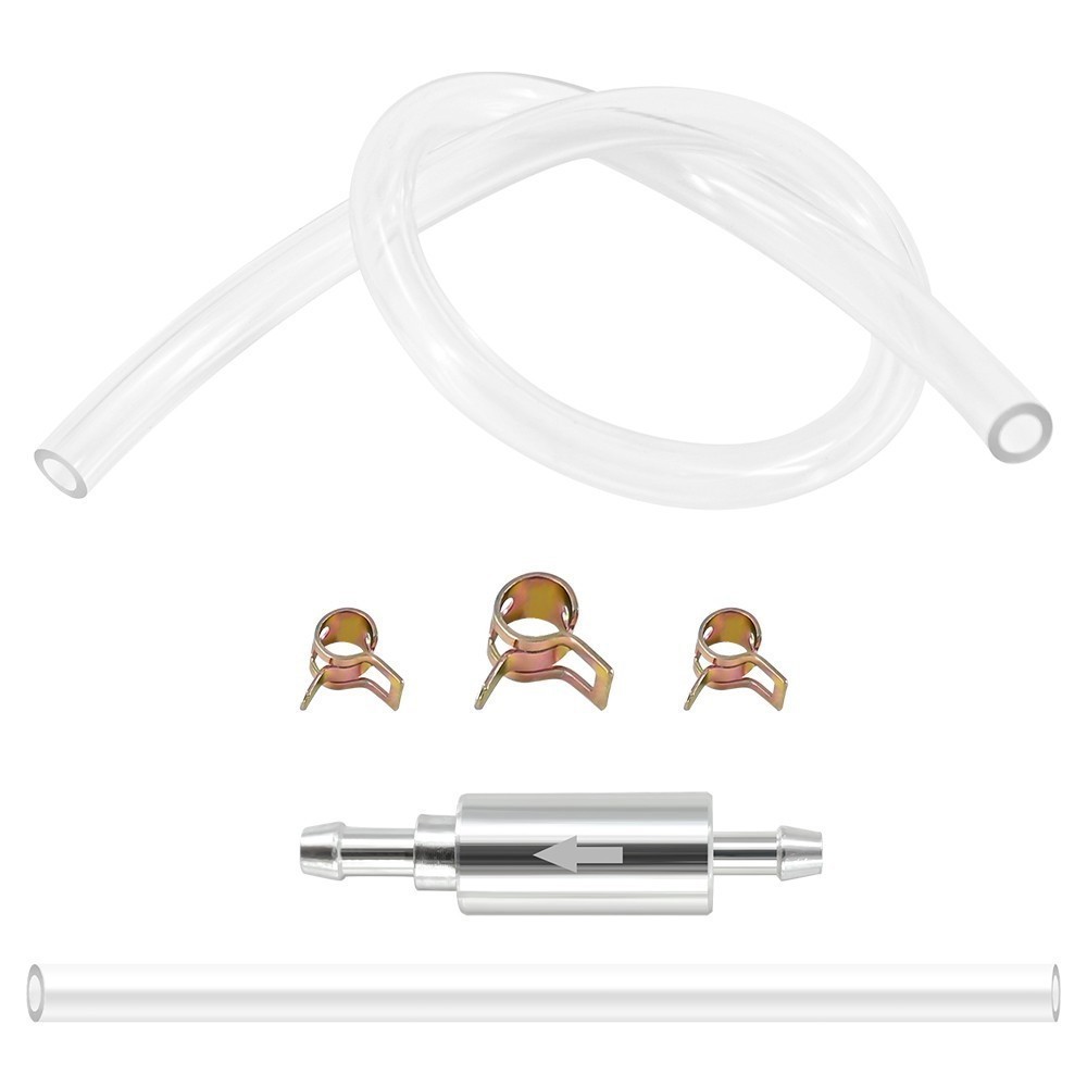 New Brake Bleeder Hose, One Way Check Valve Tube Bleeding Tool Kit Silver US