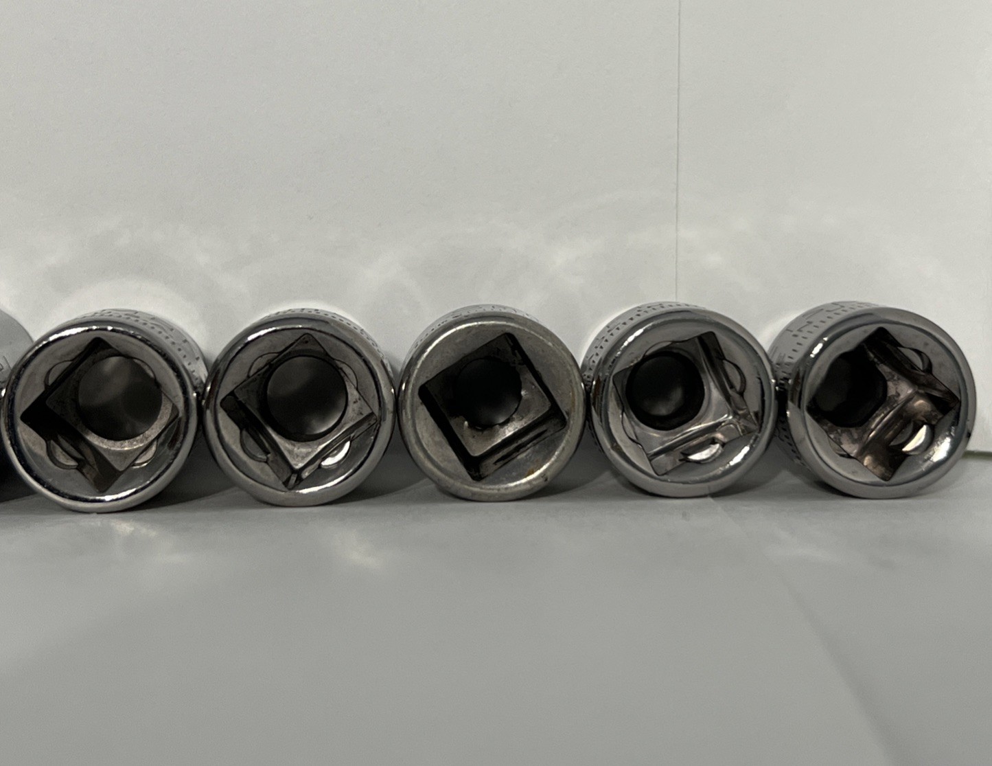 Craftsman 15pc Metric Shallow Socket Set 3/8” Drive, 12 Pt, 6-19mm & 21mm Vtg