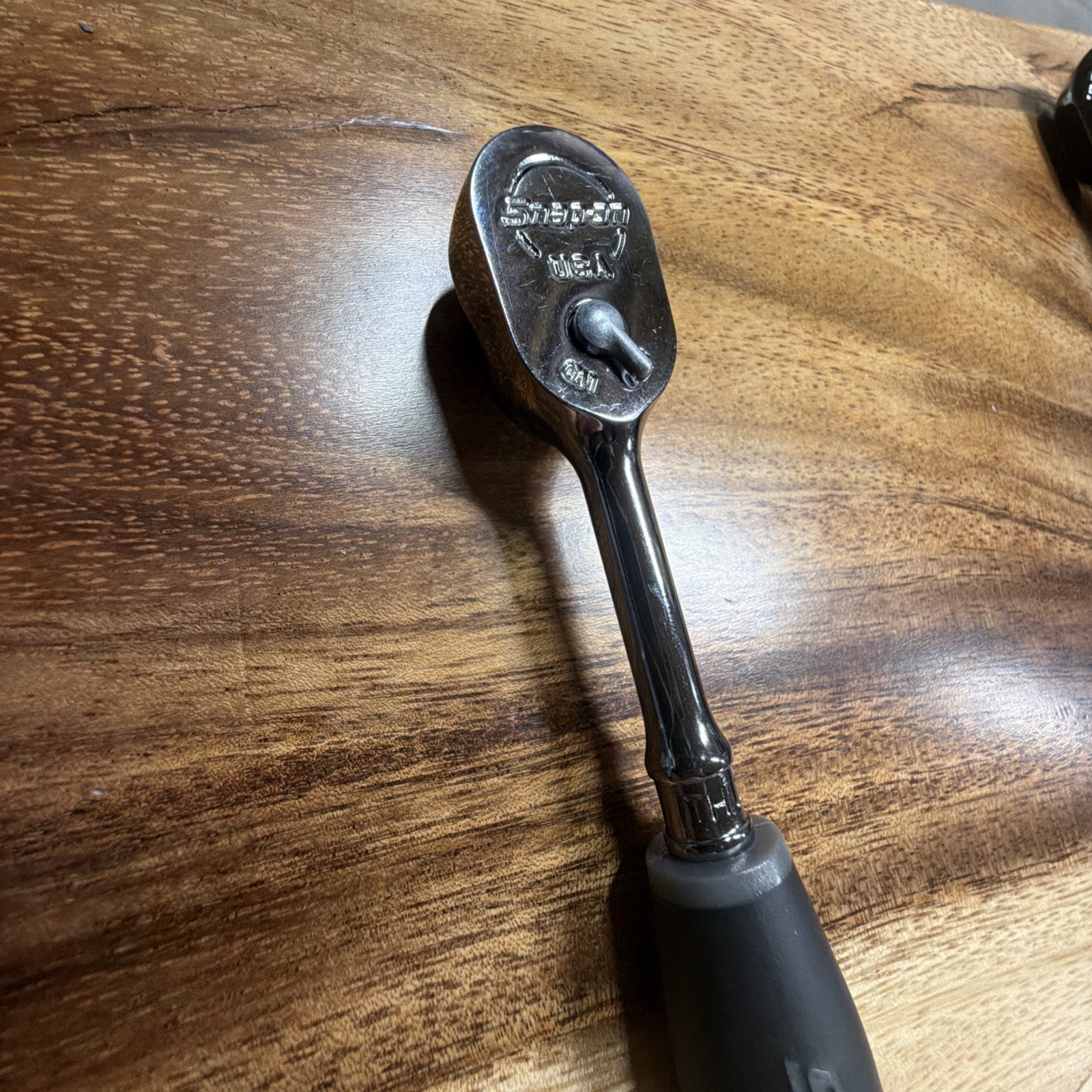 New Snap On THL72 1/4″ DARK TITANIUM Soft Handle Ratchet – Free Shipping