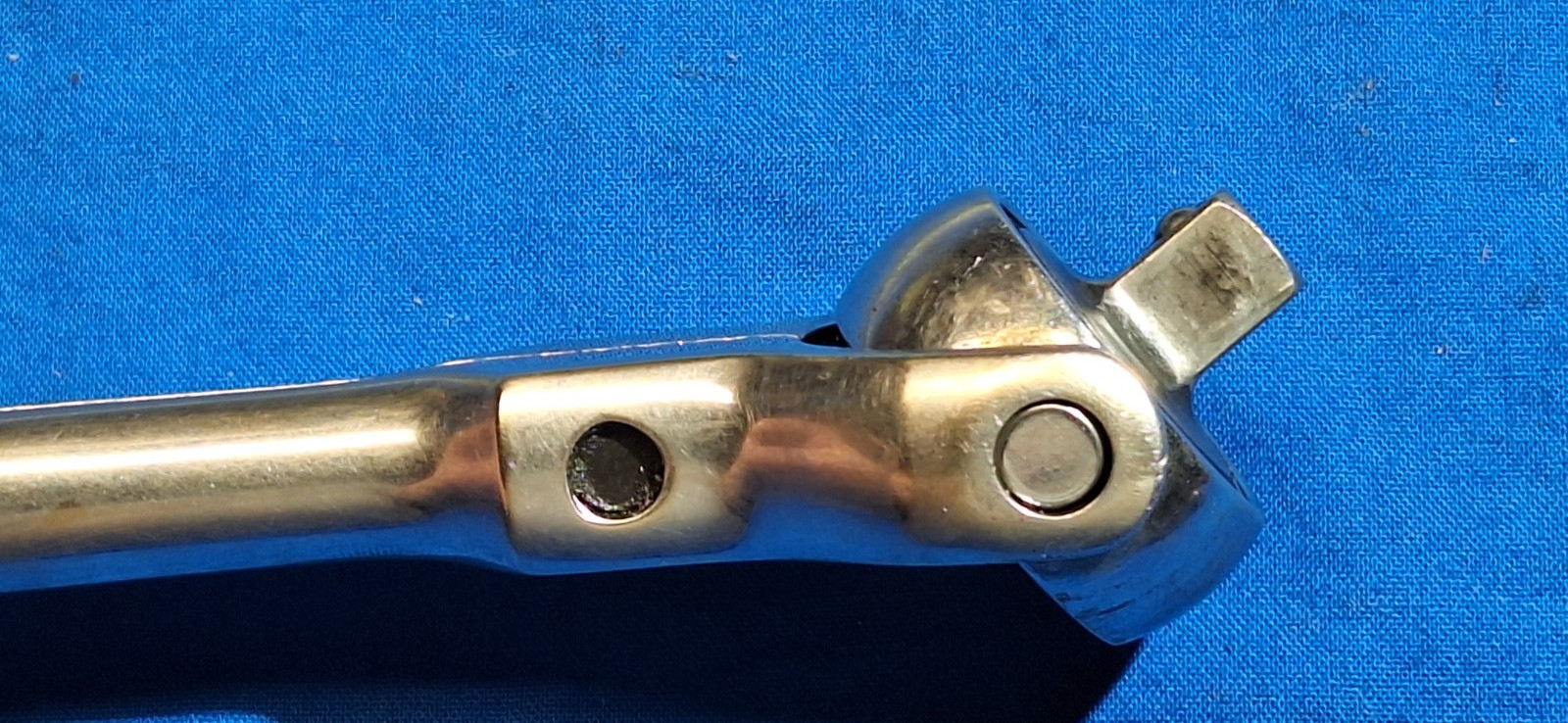 1987 Snap-On F748 10″ long swivel head 3/8″ drive ratchet