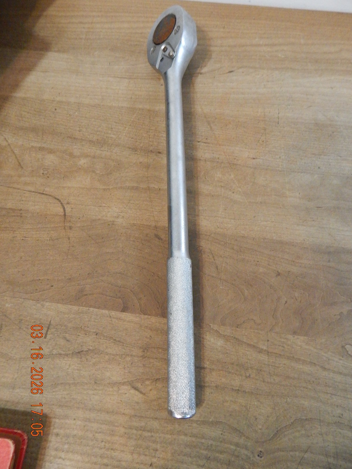 Vtg PROTO 3/4″dr Ratchet Used Straight Handle – pn 5649 -USA