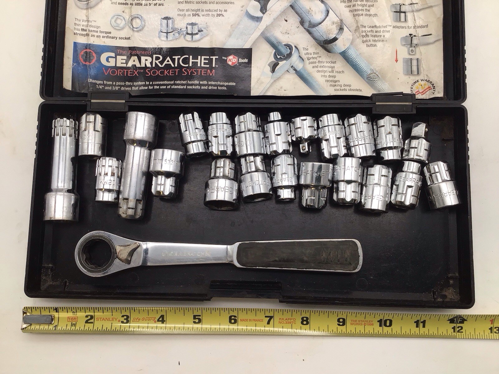 GearRatchet 235080 Pass Through Vortex Socket System