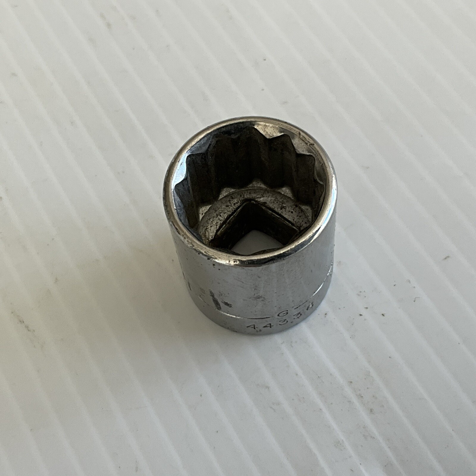Vintage Craftsman 11/16″ Socket 3/8″ Drive -G- Model 44336 Made in U.S.A