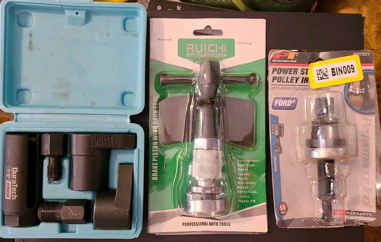 Oxygen Sensor Socket Set 22mm Installer Tool – Power Steering Pulley Installer
