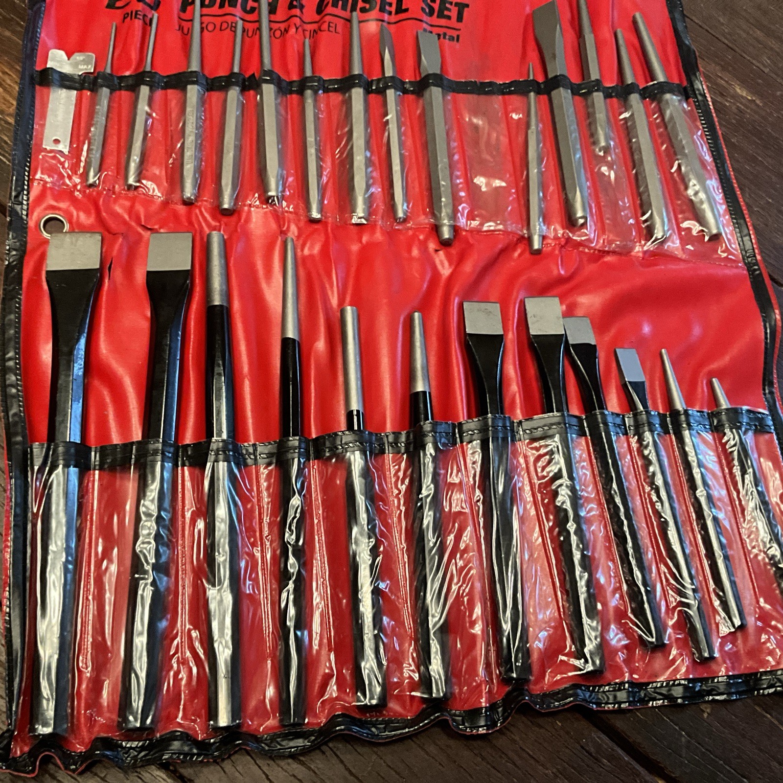 Performance Tool W754 28 Piece Punch and Chisel set