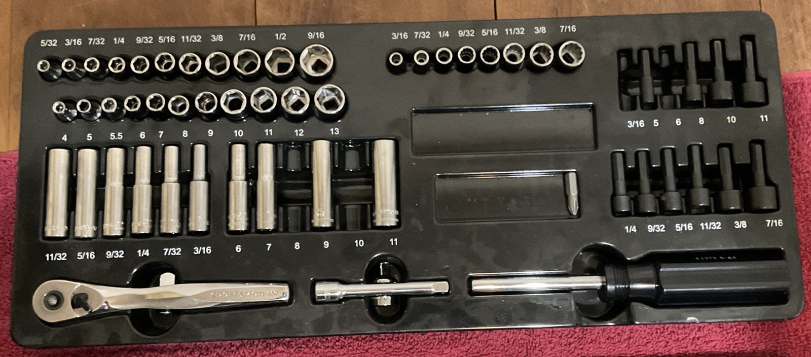 Craftman 125 Piece Original Set Great Condition 15 pcs are Missing