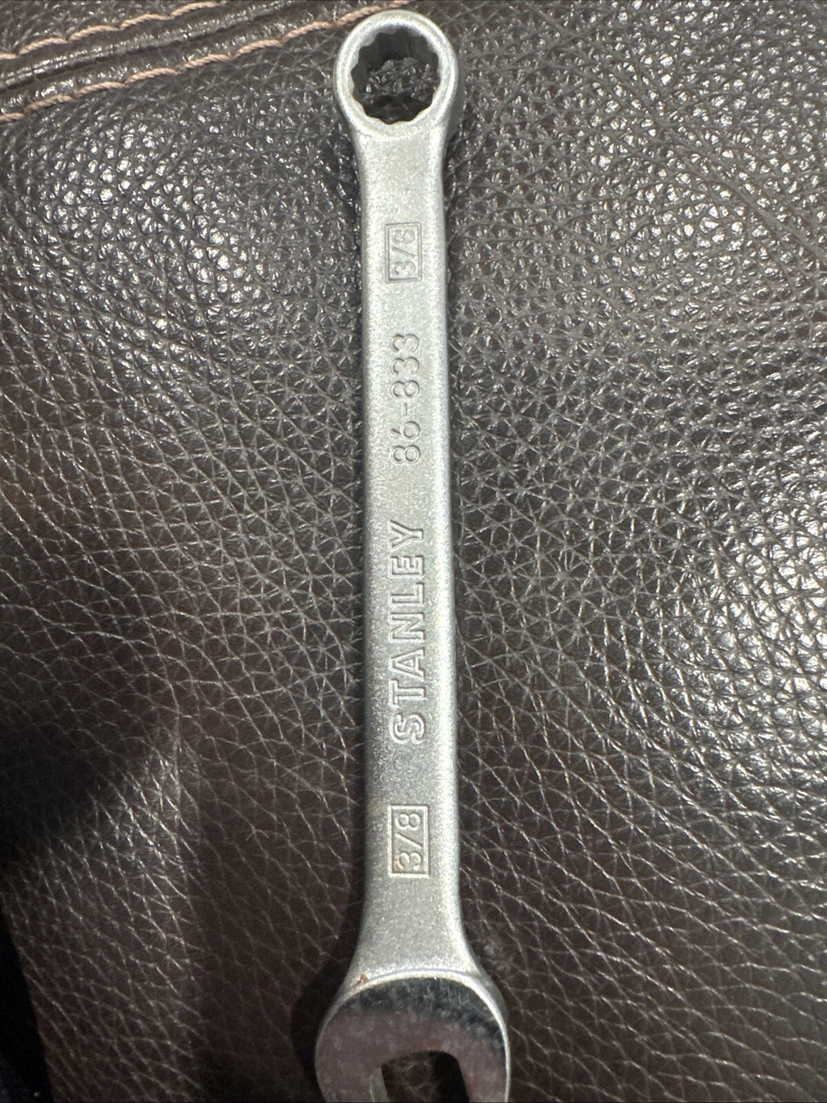 Stanley | 3/8″ 6-Point Combination Wrench | # 86-833 | USA