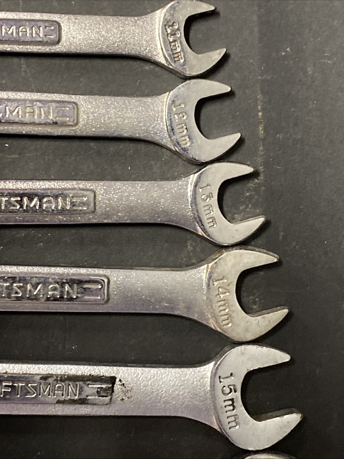 CRAFTSMAN 14 Pc Set Metric Combination Wrench Set 6mm-19mm Va V Series USA Z11