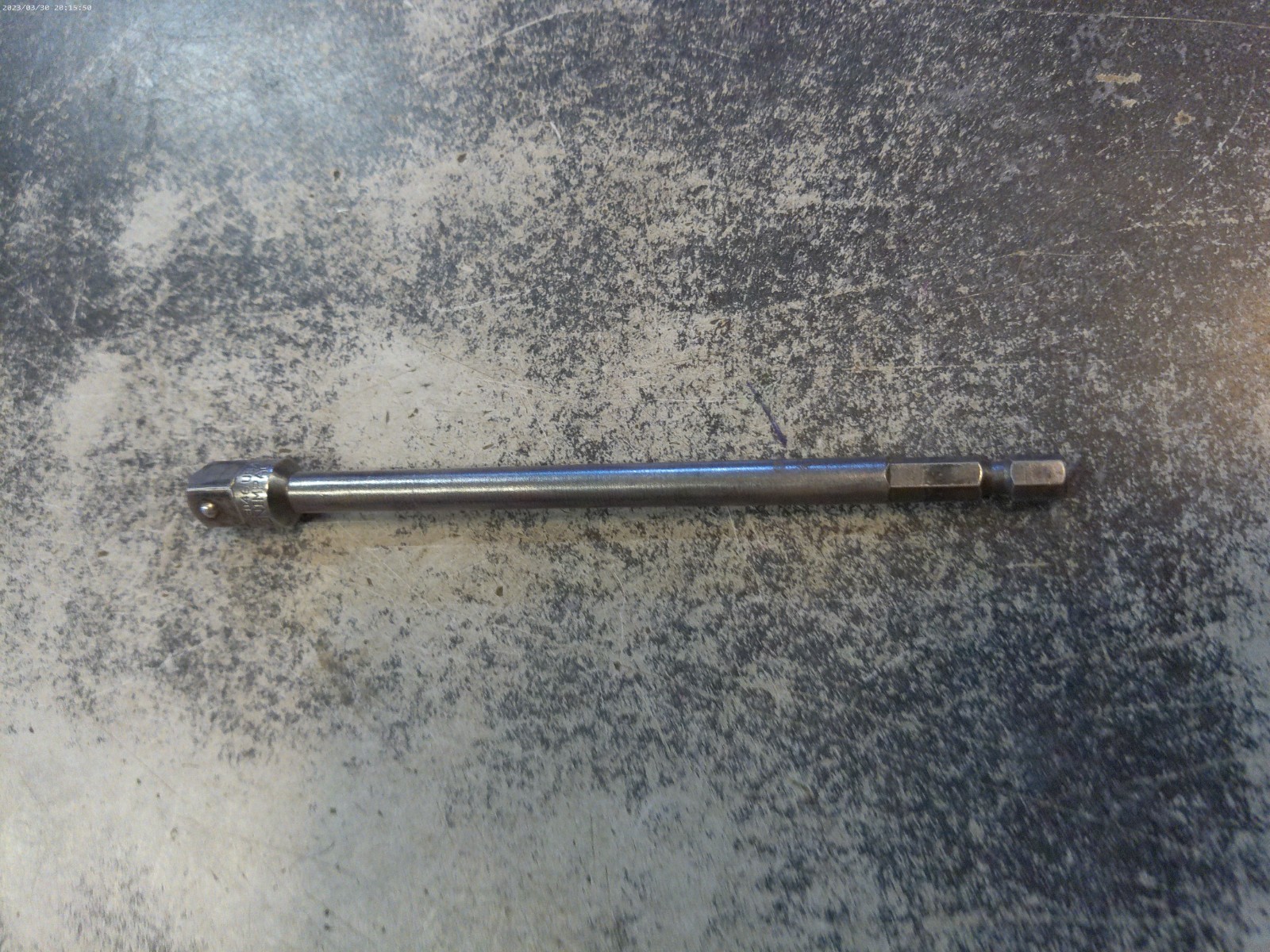 Snap On AB3046 1/4″ Hex to 3/8″ Square Drive 6″ Long Drive Adapter