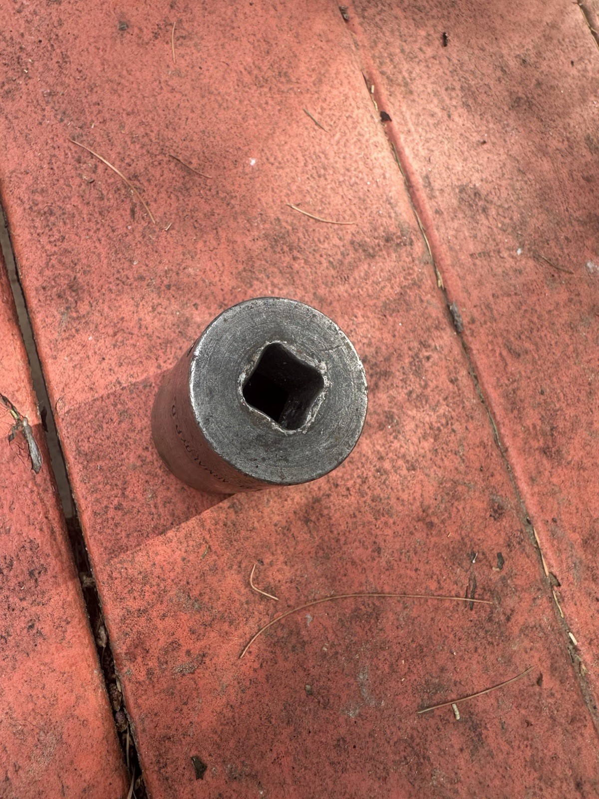 Vintage 1 1/8 Armstrong Impact Socket 6 Point