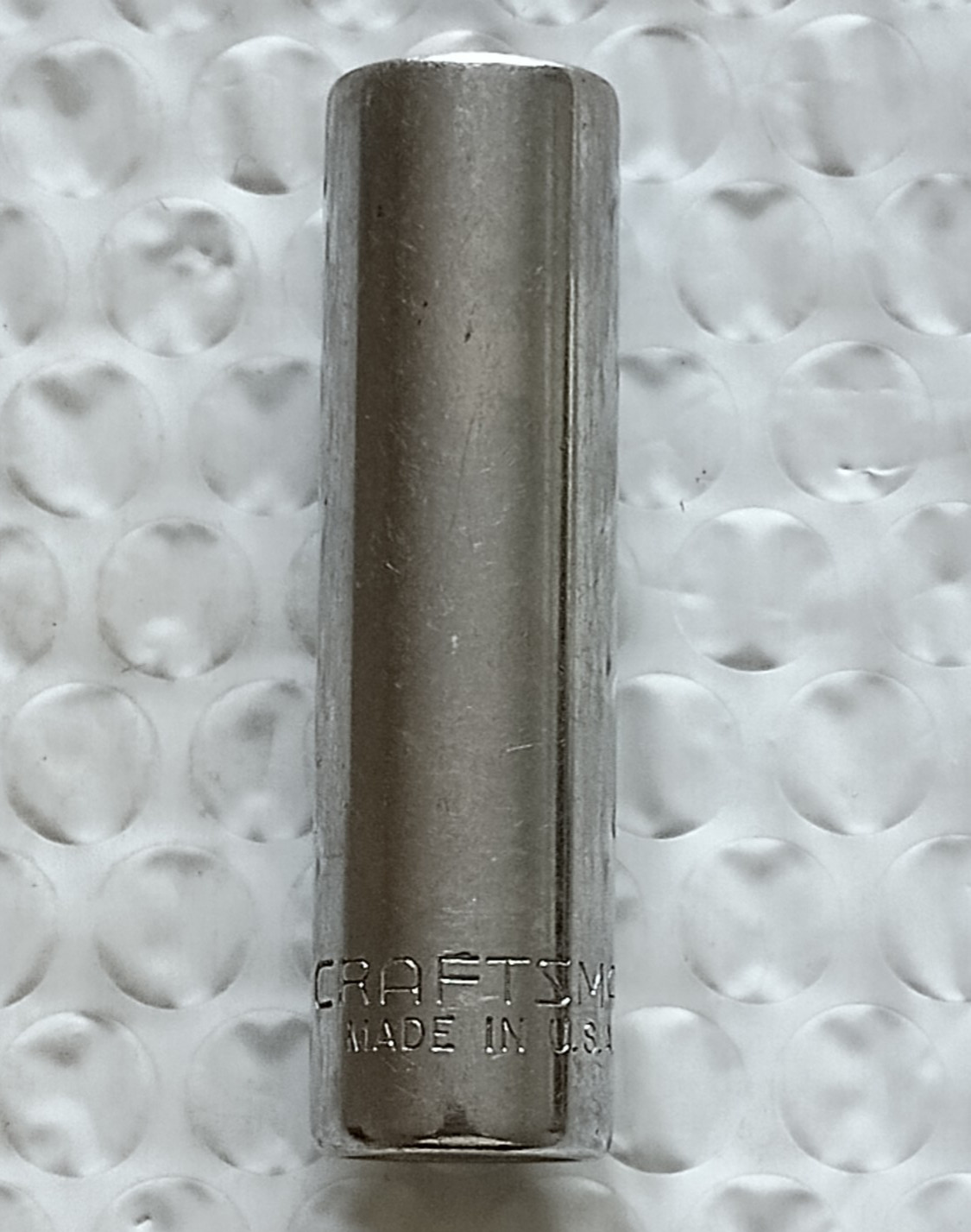 CRAFTSMAN TOOLS USA EE43312, 3/8″ DRIVE, 1/2″ SOCKET, 2.5″ DEEP/HIGH, 12 POINT.