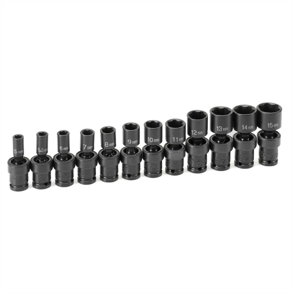 Grey Pneumatic 9712UM 1/4″ Surface Drive 12 Pc. Std Univ Metric Set