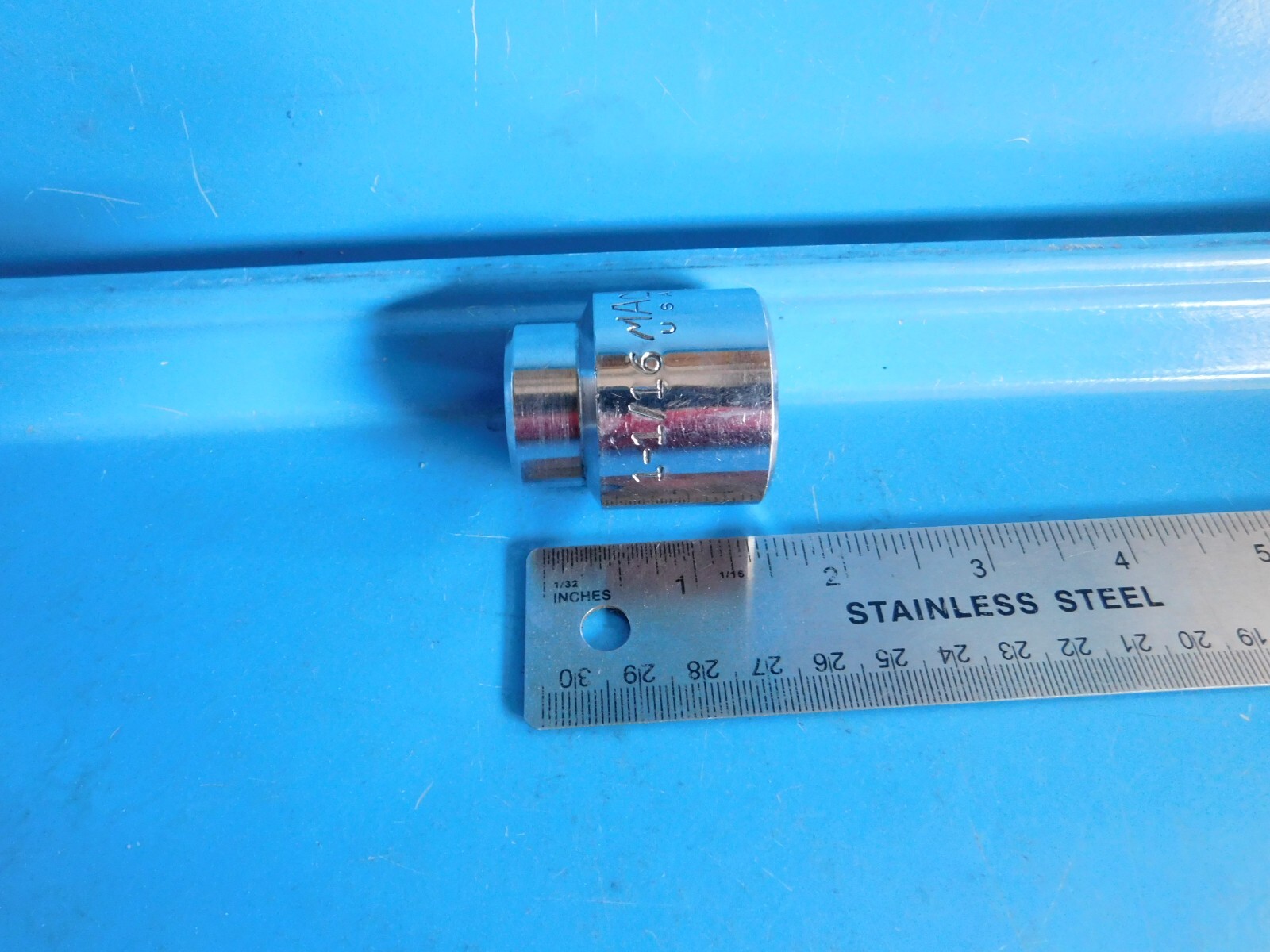USED, MAC TOOLS » 1-1/16 IN. » 1/2 IN. DR. SHORT 6 POINT SOCKET, PART #V346