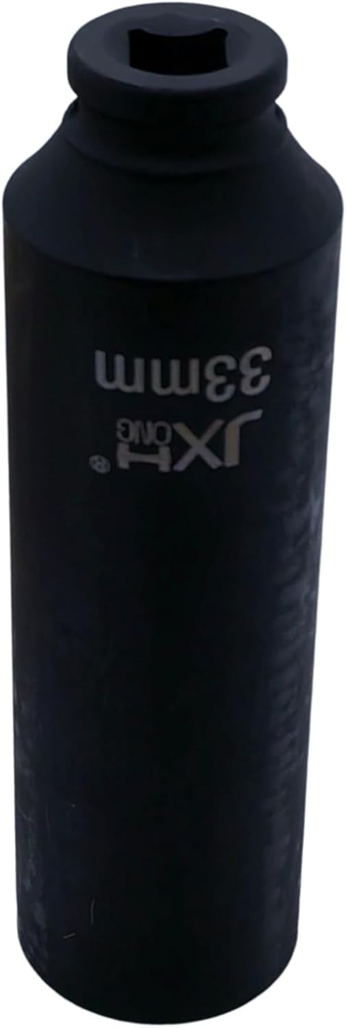 1/2-Inch Drive Extra Deep Impact Socket 33mm 6-Point 6.3-Inch Long