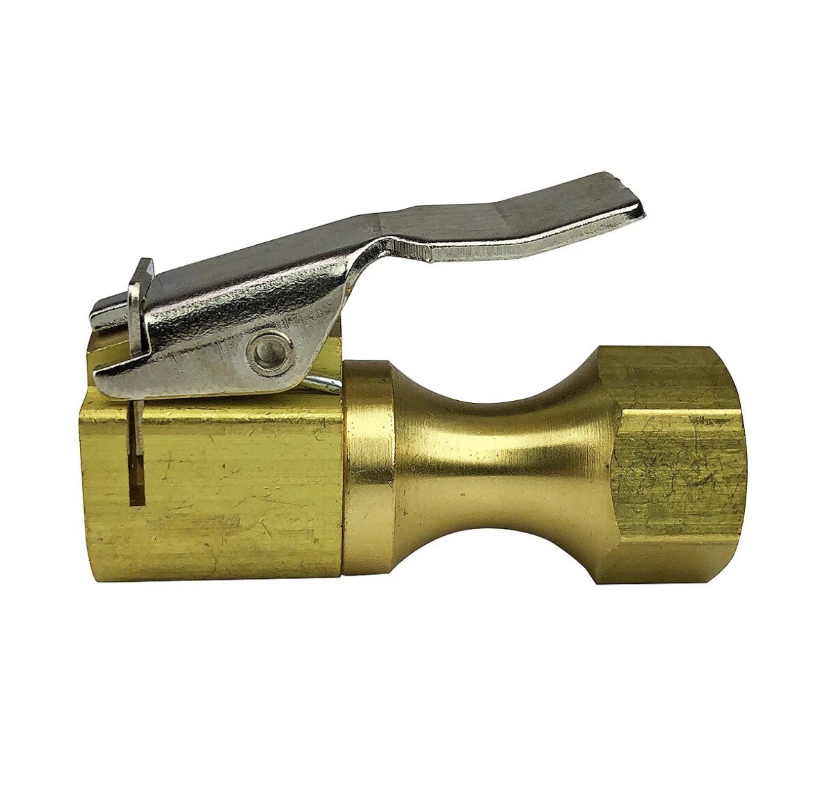 5 HALTEC CH-360 Brass Lock On Closed Air Chuck Clip On European Style 1/4 “