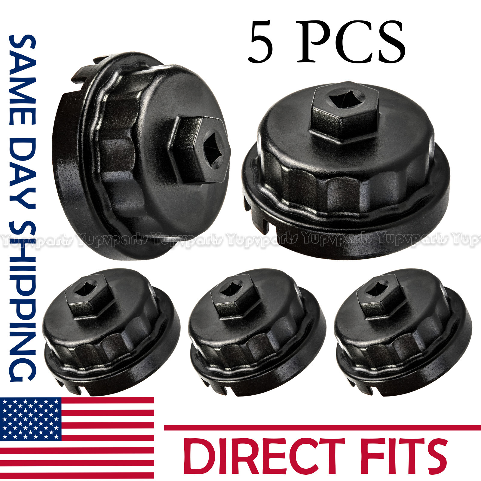 5Pcs Thicker Oil Filter Remove Tool For Toyota Scion RAV4 Camry Tundra Sienna