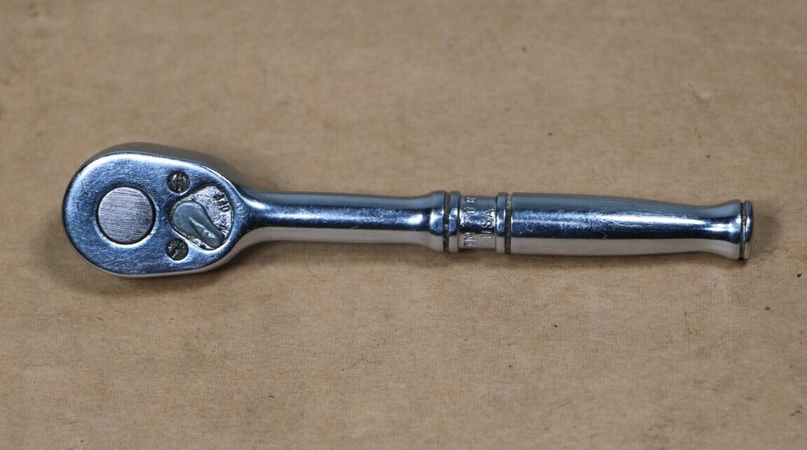 Snap-on USA 4 1/2″ Long 1/4″ Drive Ratchet No TM70B