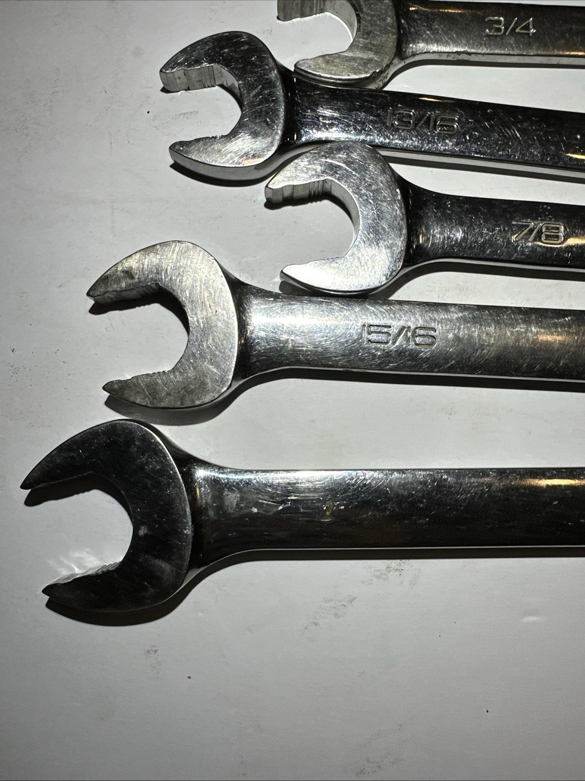 Snap On 14Pc 12-point SAE Frank Drive-plus combination wrench set (1/4-1”)