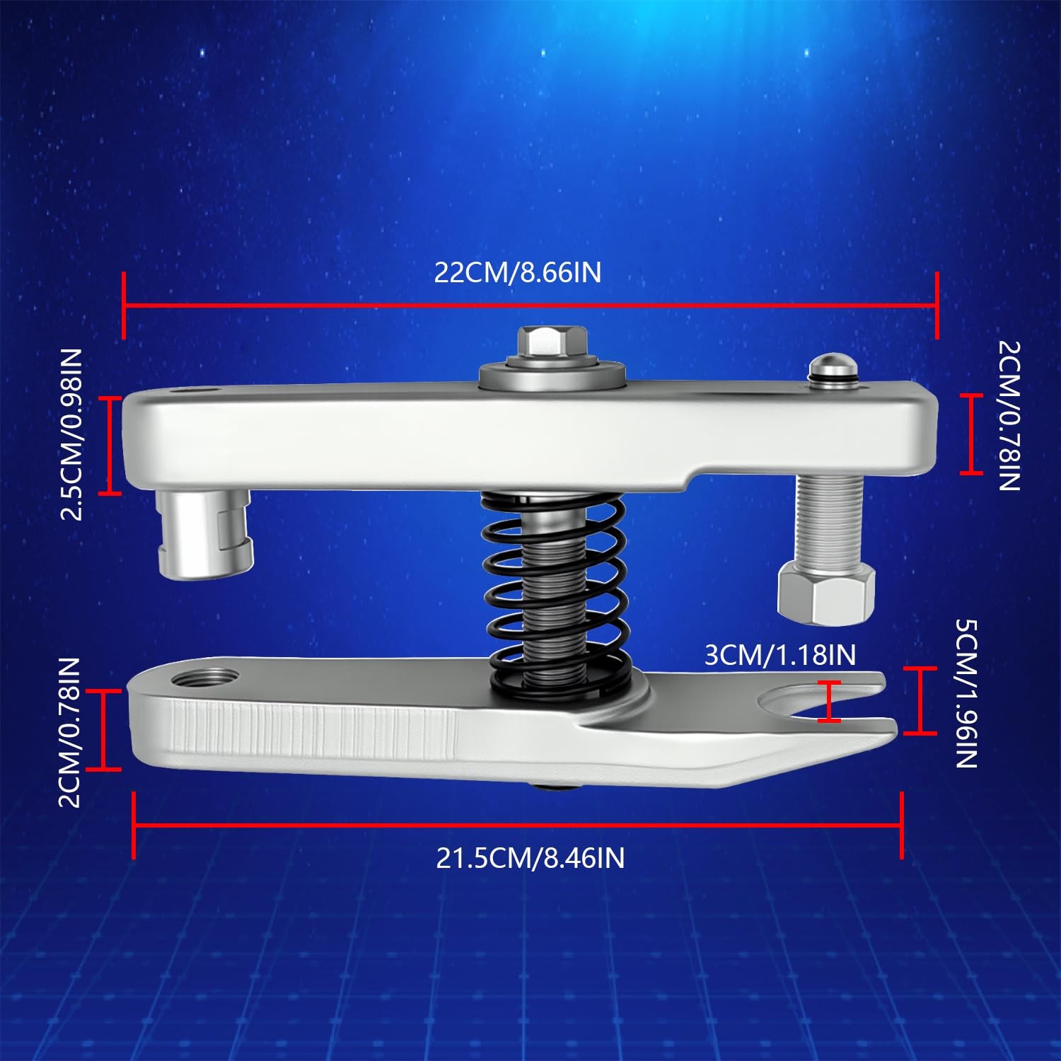 ZKTOOL Ball Joint Separator Puller Extractor Removal Tool for…