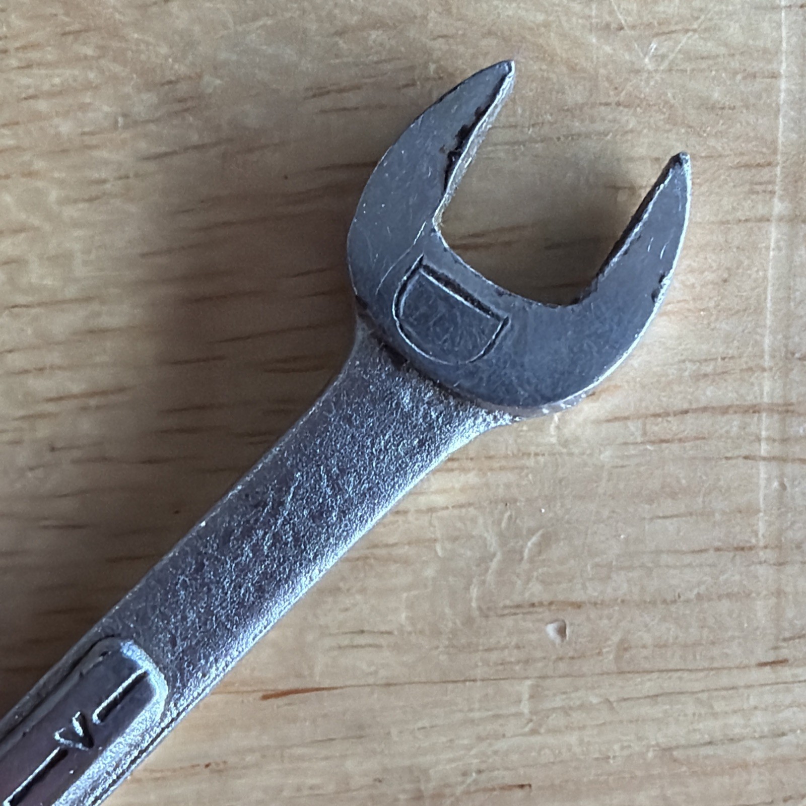 Craftsman 1/4″ x 5/16″ Double Open End Wrench Flying -V- V Series Vtg USA READ!