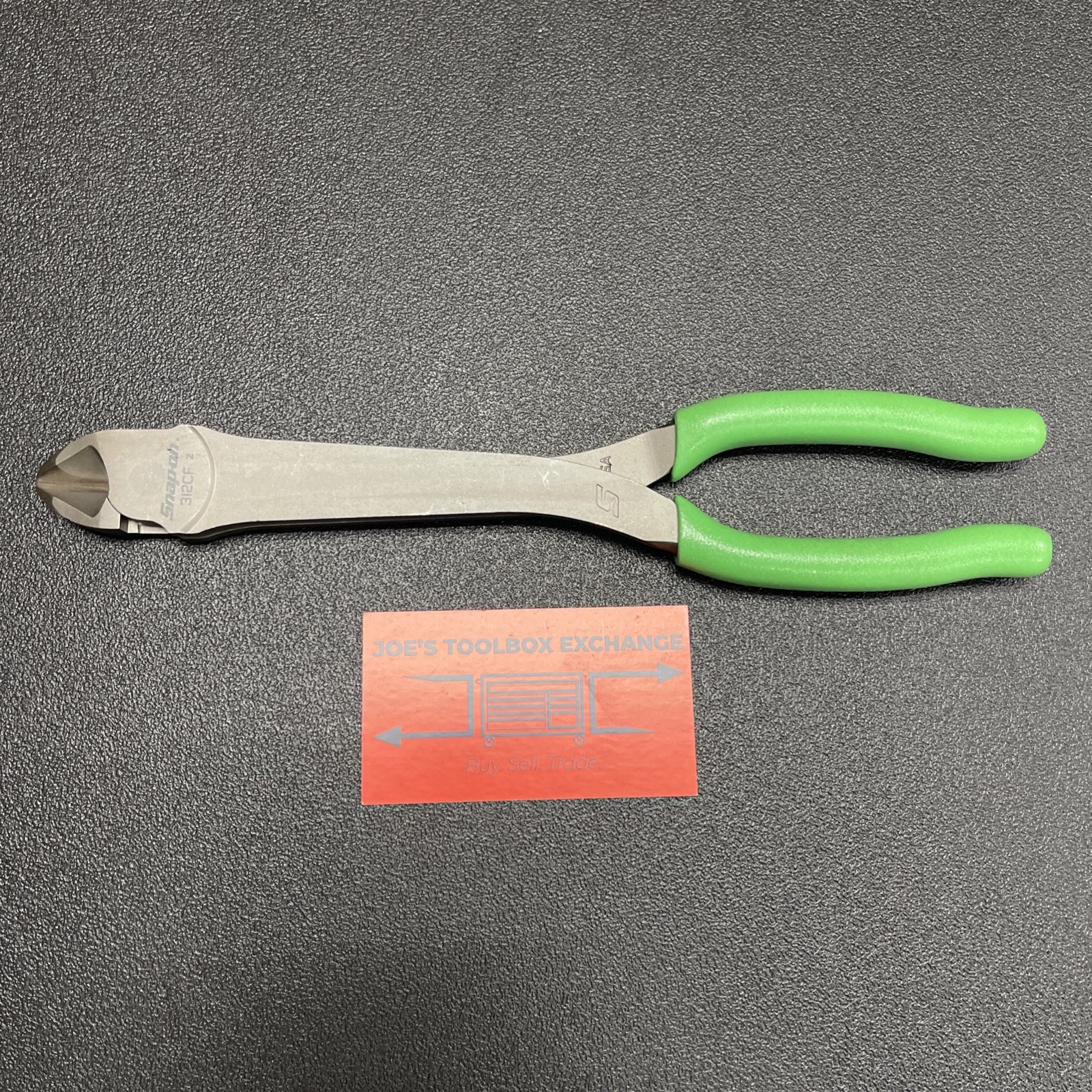 Snap-On Tools USA NEW GREEN 11″ VectorEdge Heavy Duty Diagonal Cutters 312CFG