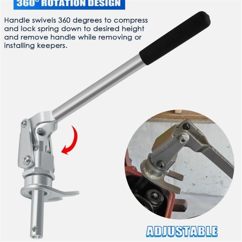 Valves Spring Compressor Tool for All 3/8 and 7/16Inch Rockers Studs Compressor
