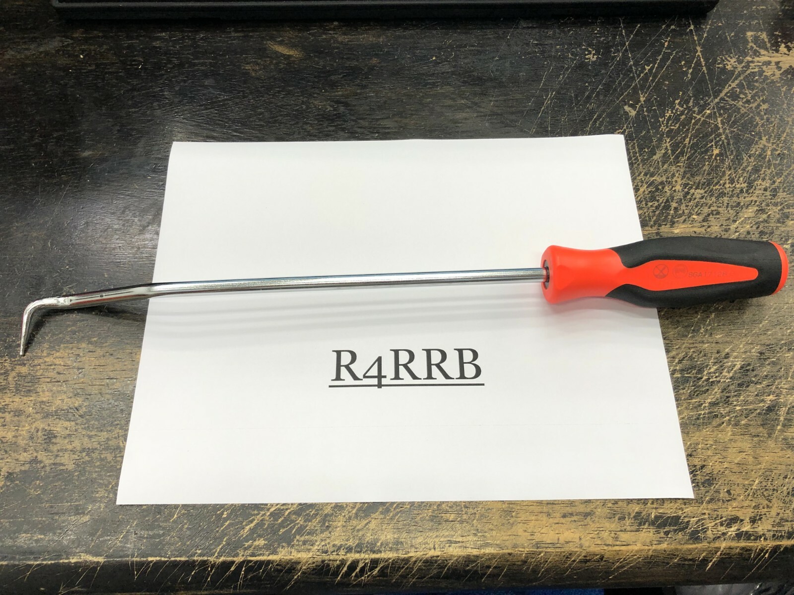Snap-on Tools USA NEW 16″ Length ORANGE Soft Grip Radiator Hose Pick SGA1712BO