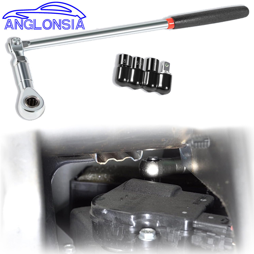 64180 Actuator Motor Tool Set Includes 5.5mm 7mm 8mm Socket & 1/4″ Square Drive