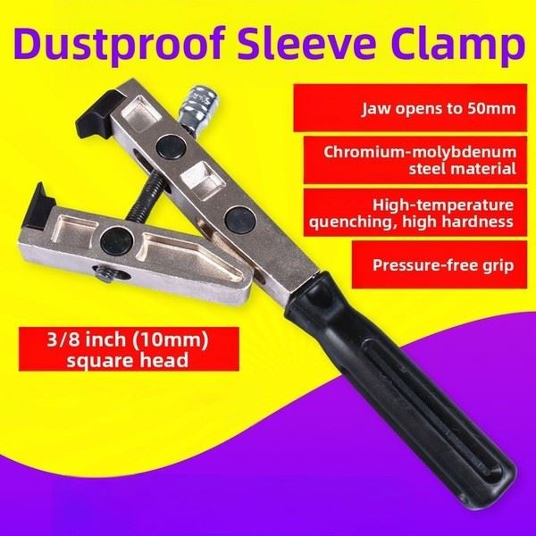 Automotive Hose Clamp Pliers 50mm Jaw Opening Chrome Steel 38 Square Drive