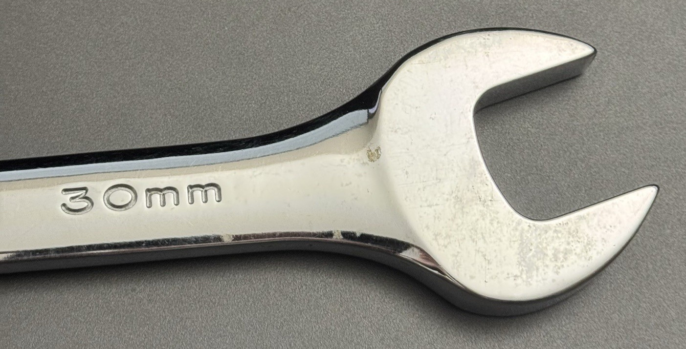 SK 27mm x 30mm Double Open Ended Wrench 86527