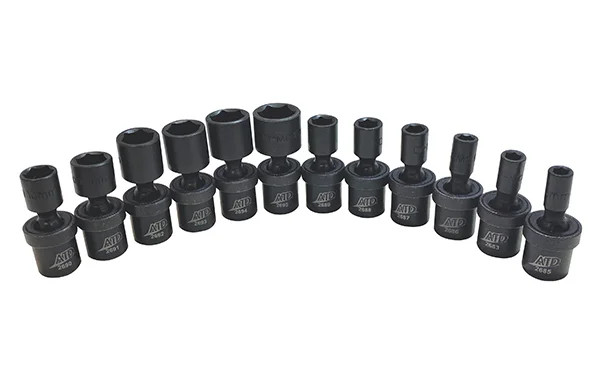 ATD Tools, ATD-2212 – 12 Pc. 1/4in. Drive 6 Point Metric Standard Universal I…