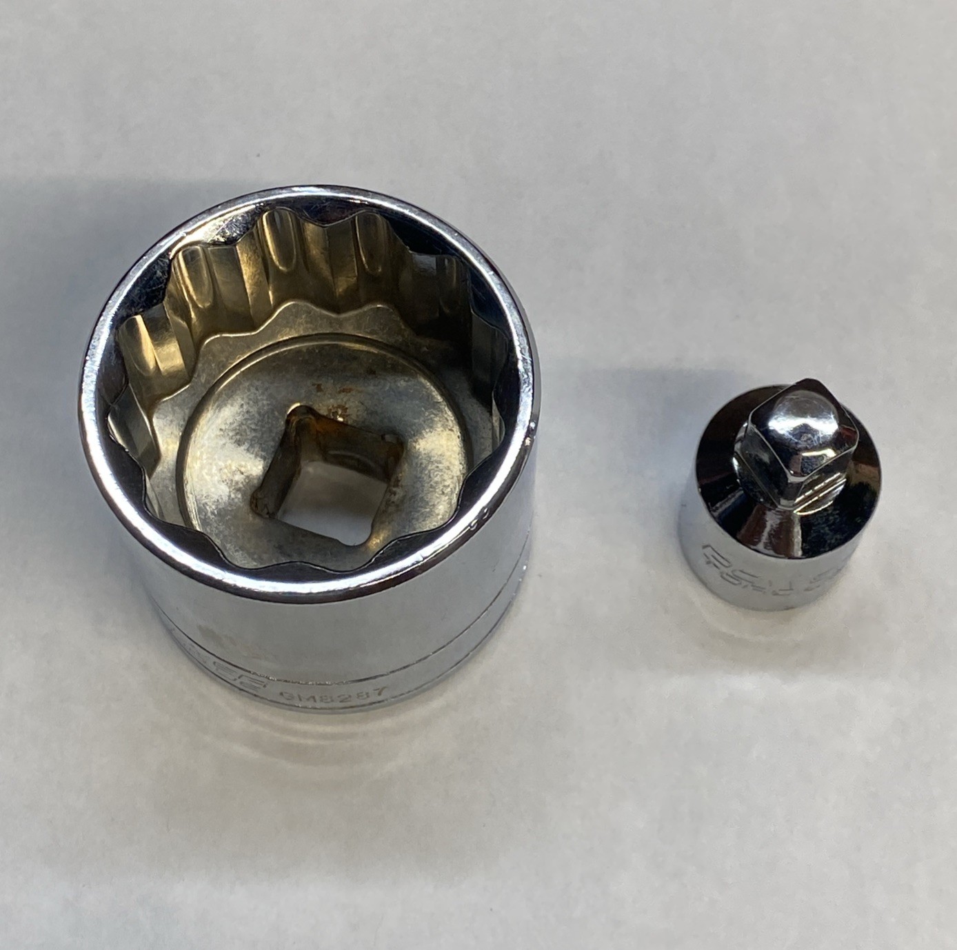 POWER TORQUE 36MM METRIC 1/2″ DRIVE SHALLOW SOCKET 12 POINT GM8287 & ADAPTER