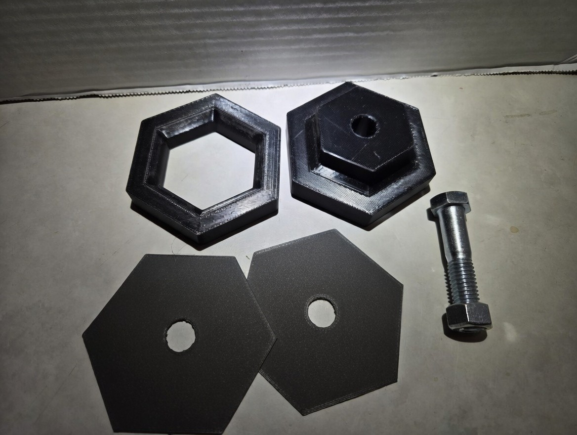 2* Hex Dimple Die