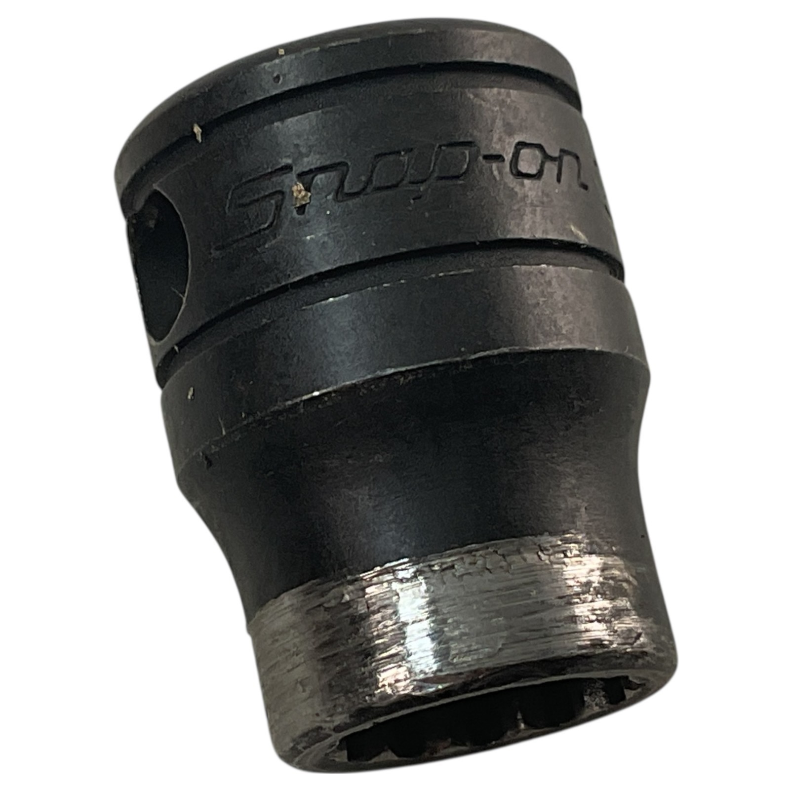 Snap-On Shallow Socket 3/8″ GF121 3/8″ Drive 12 Pt As Pictured Mechanic Tool