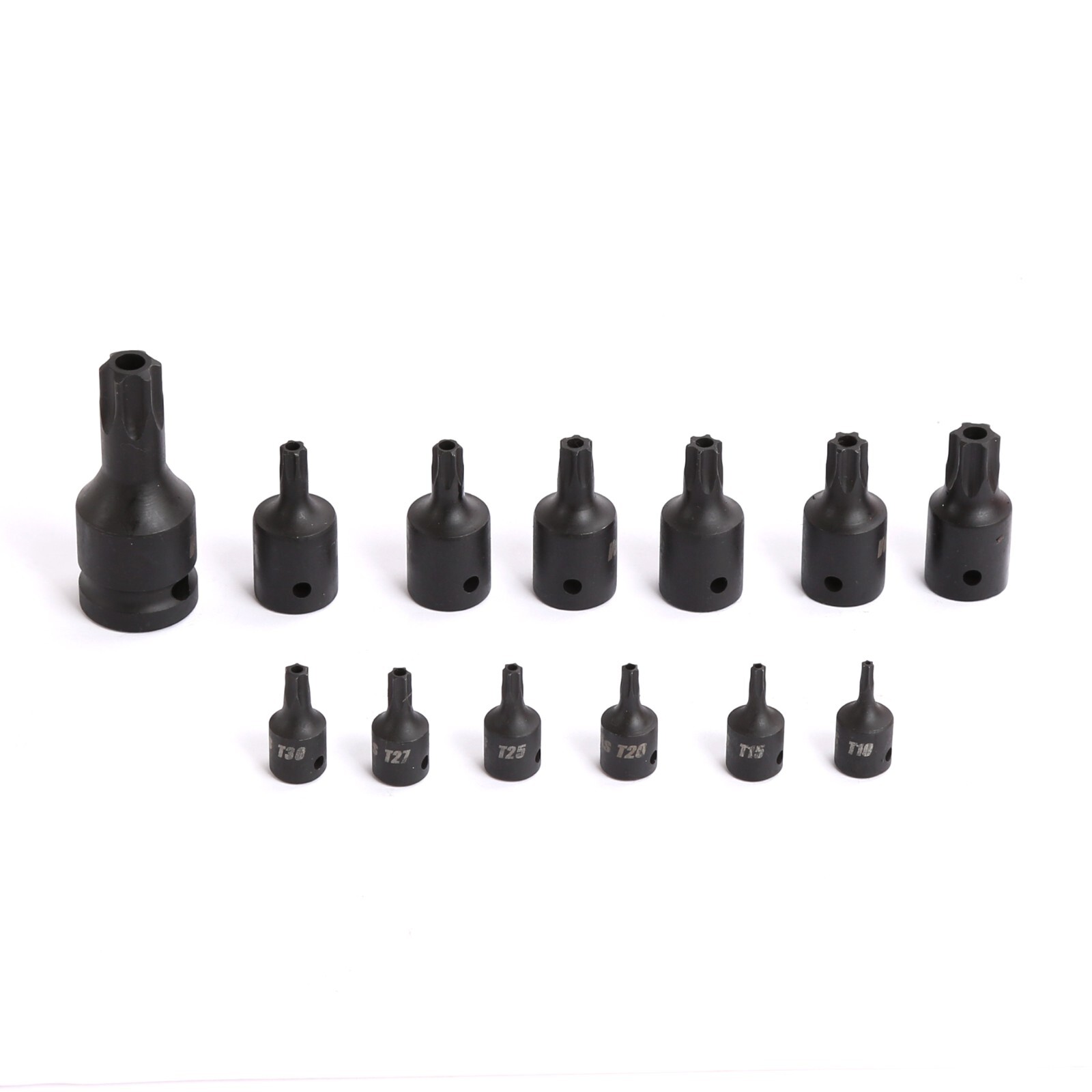 13PCS 1/4″ 3/8″ 1/2″ Drive Torx Impact Socket | Star Bit Wrench Pro Tool Set