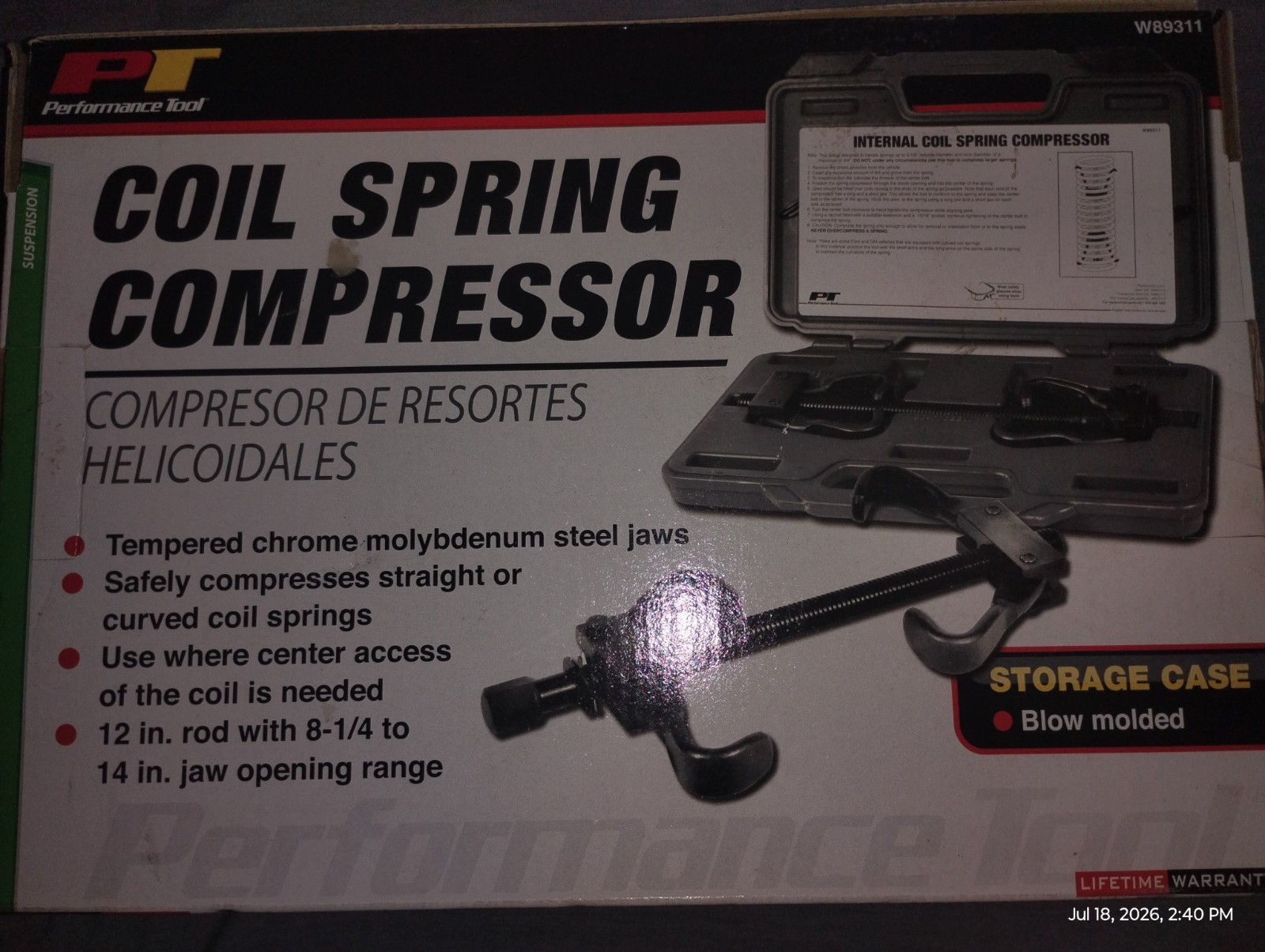 Coil Spring Compressor Tool