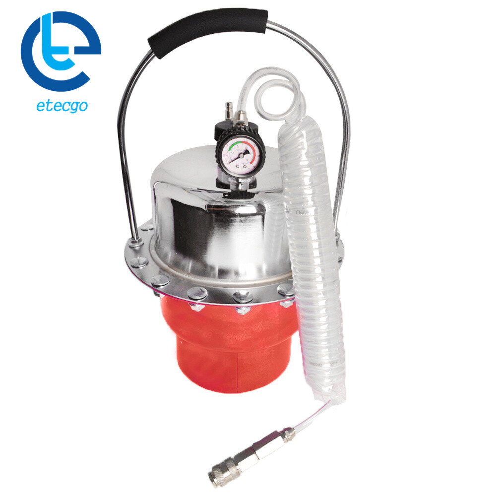 Pneumatic Air Pressure Kit Brake & Clutch Bleeder Valve System Kit Portable