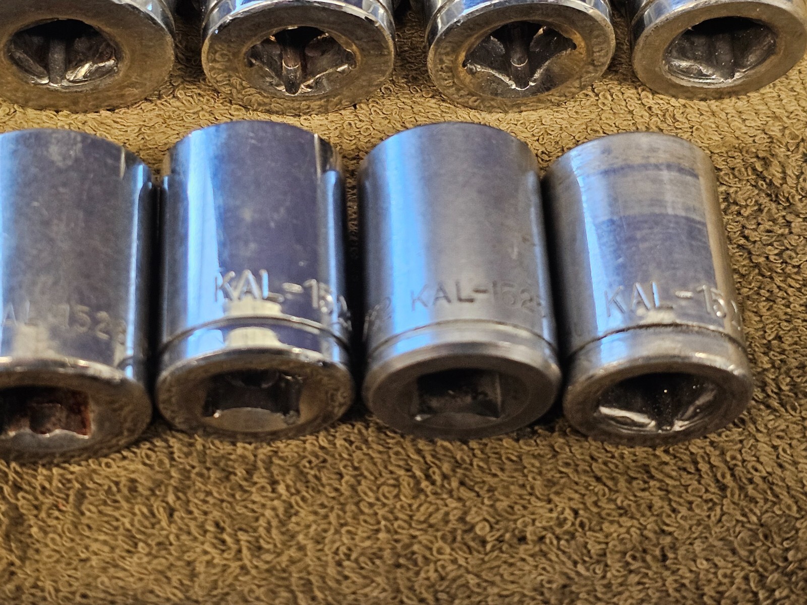 Kal Ratchet Socket Extension Set 1/2″ Drive 1-1/4 1/8 1/16 1″ 7/8 5/8 19/32 3/8″