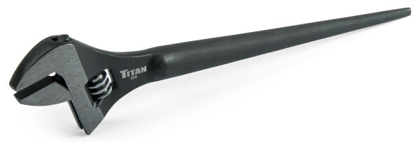 Titan 209 8-Inch Adjustable Construction Spud Wrench – 8″